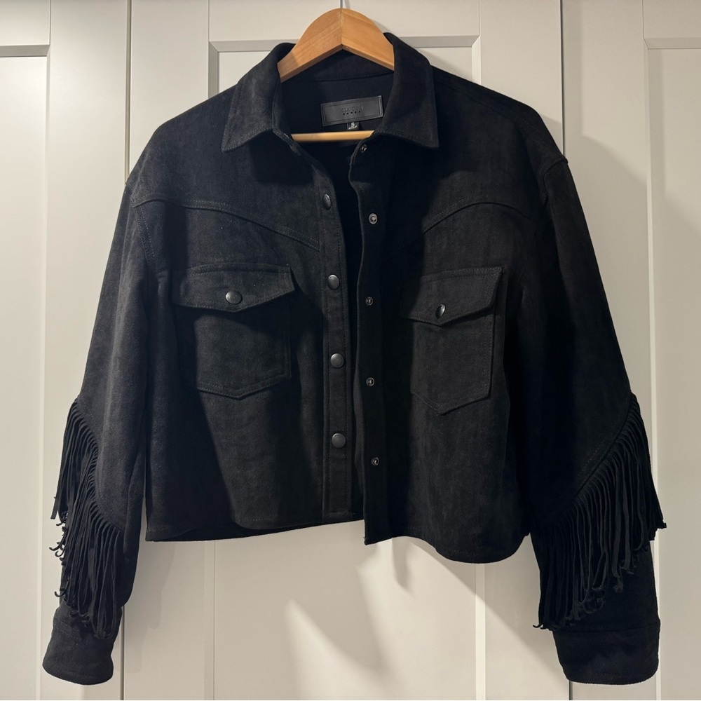 Blank NYC Classic Black Outerwear